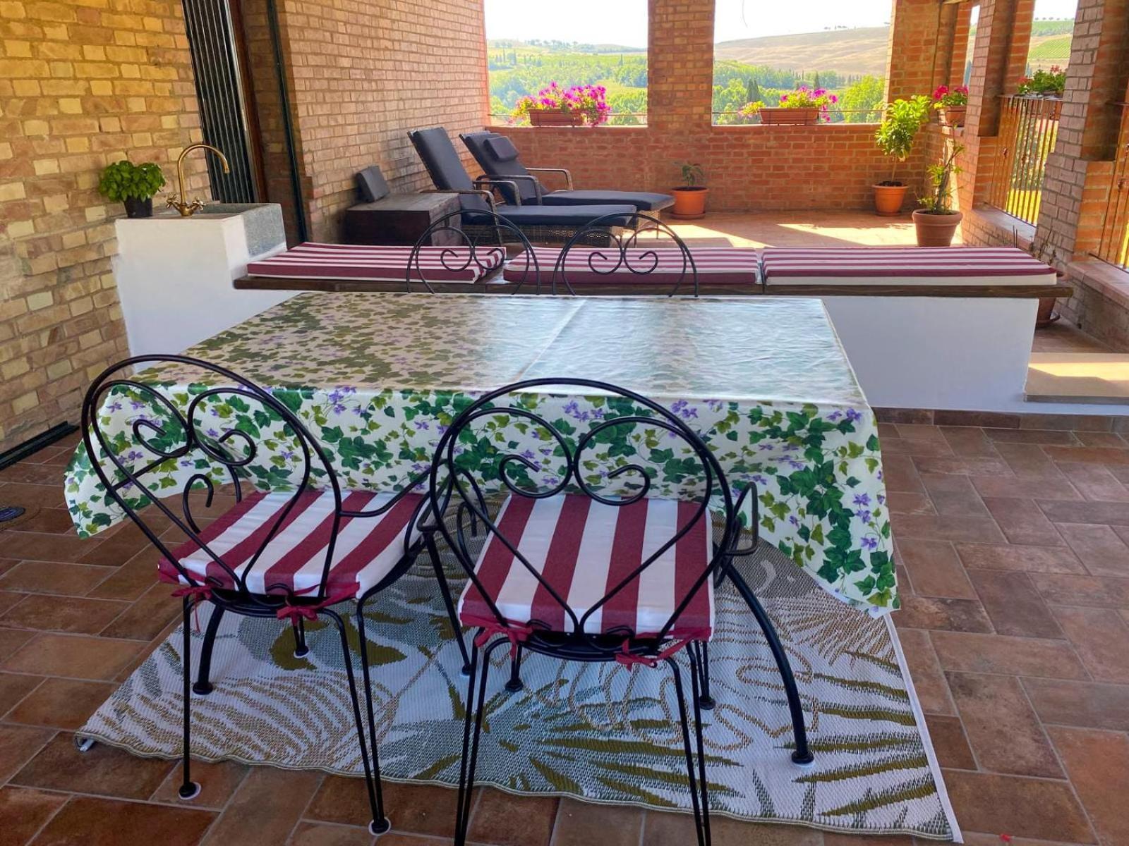 I Due Cipressi Guest House Torrenieri Room photo